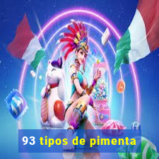 93 tipos de pimenta